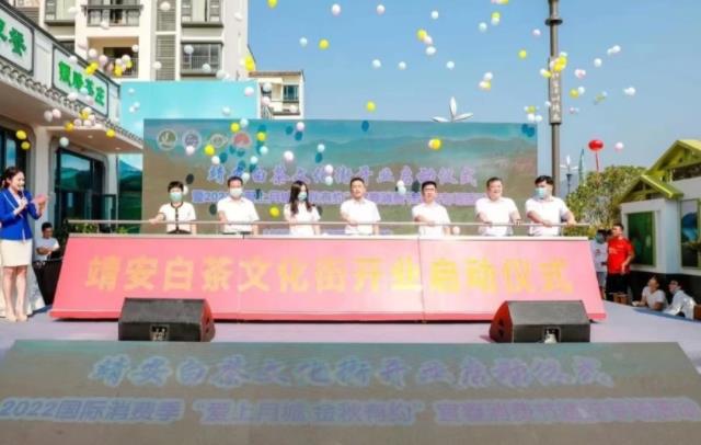 靖安白茶产业发展新里程：白茶文化街正式开业