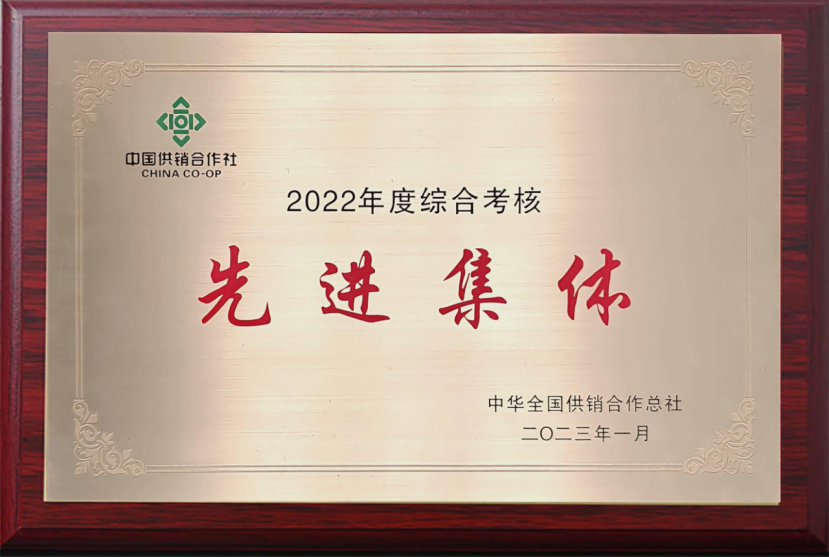中国茶叶流通协会荣获总社“2022年度综合考核先进集体”